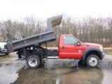 2015 Ford F550 Super Duty XL Regular Cab 4x4 Dump Truck Exterior