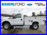 2015 Oxford White Ford F350 Super Duty XL Regular Cab 4x4 Utility #99987744