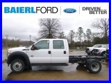 2015 Oxford White Ford F550 Super Duty XL Crew Cab 4x4 Chassis #99987741
