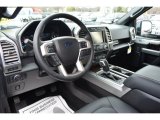 2015 Ford F150 Platinum SuperCrew 4x4 Black Interior