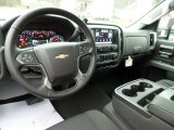 2015 Chevrolet Silverado 2500HD LT Regular Cab 4x4 Jet Black Interior