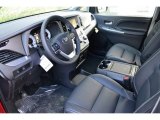 2015 Toyota Sienna SE Black Interior