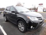 Black Toyota RAV4 in 2013