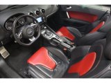 2009 Audi TT 2.0T quattro Roadster Magma Red Interior