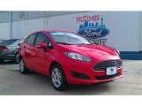 2015 Race Red Ford Fiesta SE Sedan #100127769