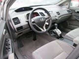 2011 Honda Civic LX Sedan Gray Interior
