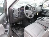 2015 GMC Sierra 1500 Regular Cab 4x4 Jet Black/Dark Ash Interior