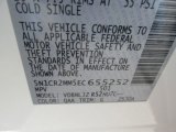 2014 Pathfinder Color Code for Moonlight White - Color Code: QAA