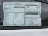 2015 Hyundai Accent GLS Window Sticker