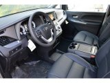 2015 Toyota Sienna SE Black Interior