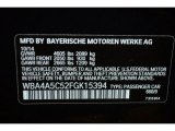 2015 4 Series Color Code for Jet Black - Color Code: 668