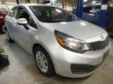 2013 Bright Silver Kia Rio LX Sedan #100157702