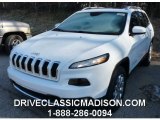 2015 Bright White Jeep Cherokee Limited 4x4 #100157644