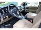 2015 Toyota Sequoia Limited 4x4 Sand Beige Interior