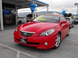 2006 Absolutely Red Toyota Solara SLE V6 Convertible #998269