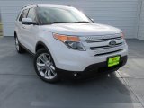 2015 White Platinum Ford Explorer Limited #100190788