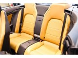 2015 Mercedes-Benz E 400 Cabriolet Rear Seat