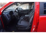 2015 Chevrolet Colorado Z71 Crew Cab Jet Black Interior