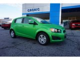 2015 Dragon Green Metallic Chevrolet Sonic LT Hatchback #100208202