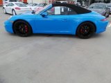 2013 Porsche 911 Blue Paint to Sample