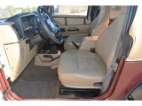 2001 Jeep Wrangler Sport 4x4 Camel Interior