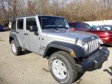 2015 Jeep Wrangler Unlimited Sport S 4x4 Front 3/4 View