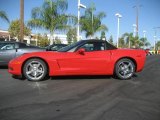 2009 Victory Red Chevrolet Corvette Convertible #10015149