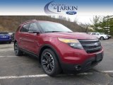 2015 Ruby Red Ford Explorer Sport 4WD #100229695