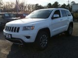 2015 Bright White Jeep Grand Cherokee Limited 4x4 #100229585