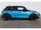 Electric Blue Metallic Mini Cooper in 2015