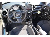 2015 Mini Roadster Cooper S Black Checkered Cloth Interior