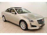 2015 Silver Coast Metallic Cadillac CTS 2.0T Luxury AWD Sedan #100260594