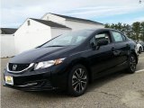 2015 Crystal Black Pearl Honda Civic EX Sedan #100260669