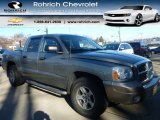 2006 Mineral Gray Metallic Dodge Dakota SLT Quad Cab 4x4 #100284445