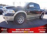 2015 Black Ram 1500 Laramie Long Horn Crew Cab #100284049