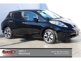 2013 Super Black Nissan LEAF SL #100284204