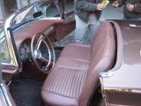 1957 Ford Thunderbird Convertible Bronze Interior