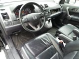 2009 Honda CR-V EX-L Black Interior