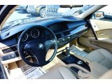 2004 BMW 5 Series 525i Sedan Beige Interior