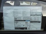 2015 BMW 3 Series 320i xDrive Sedan Window Sticker