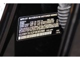 2015 X3 Color Code for Black Sapphire Metallic - Color Code: 475