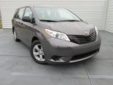 2015 Toyota Sienna L Front 3/4 View