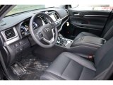 2015 Toyota Highlander Hybrid Limited AWD Black Interior