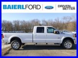 2015 Oxford White Ford F250 Super Duty Lariat Crew Cab 4x4 #100381287