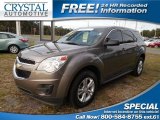 2010 Mocha Steel Metallic Chevrolet Equinox LS #100382155