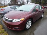 2012 Honda Civic EX Sedan Front 3/4 View