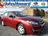 2015 Venetian Red Pearl Subaru Impreza 2.0i 5 Door #100382130