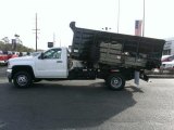 2015 GMC Sierra 3500HD Work Truck Regular Cab 4x4 Dump Truck Exterior
