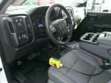 2015 GMC Sierra 3500HD Work Truck Regular Cab 4x4 Dump Truck Jet Black/Dark Ash Interior