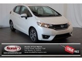 2015 White Orchid Pearl Honda Fit EX-L #100381176